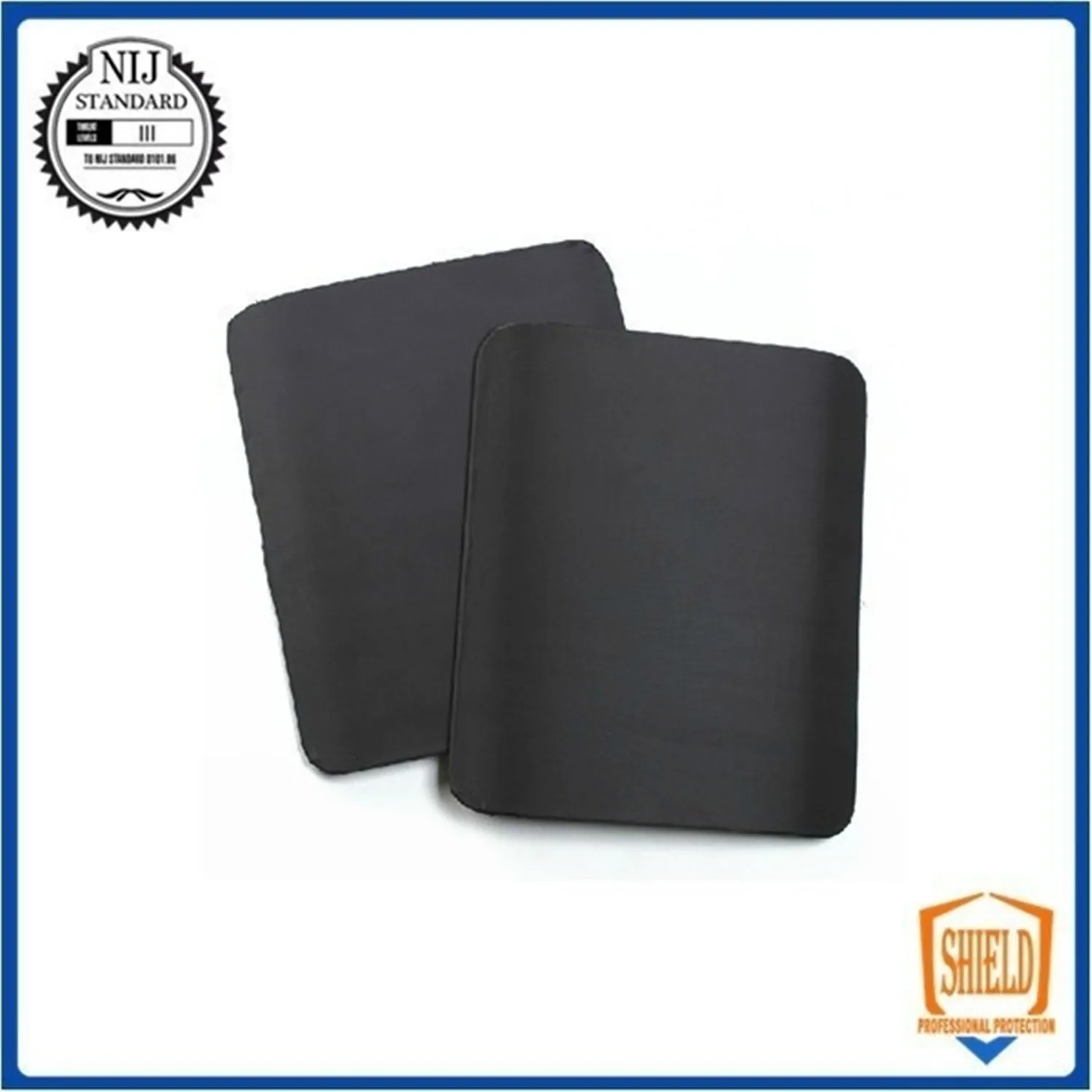 Bullet Proof Steel Plate for Outdoor Security  Light Bulletproof Panel Tactical Vest Insert 2.3mm  25x30cm 1Pc