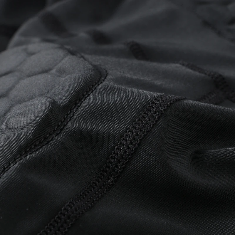 Compression Padded Shirt Soccer Rugby Basketball Protective Gear Chest Rib Guards Goalkeeper Protection Shorts Goalie KneePads