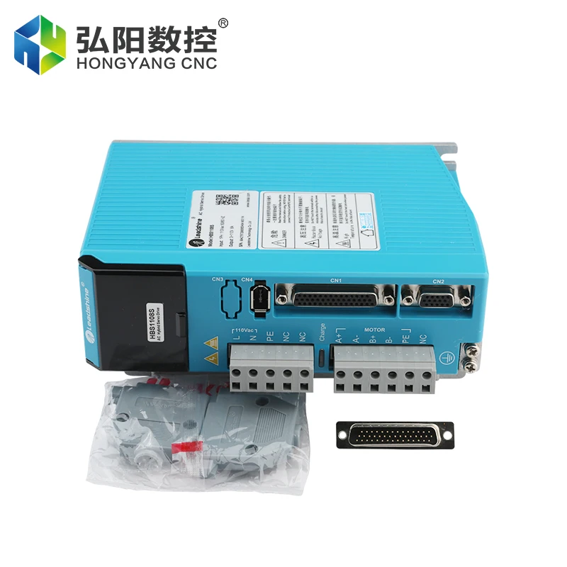 Leadshine HBS1108S Driver 70 ~ 130VAC 8A AC Servoazionamento ibrido + Nema 34 Motore passo-passo ad anello chiuso 8.0Nm Pacchetto di controllo CNC