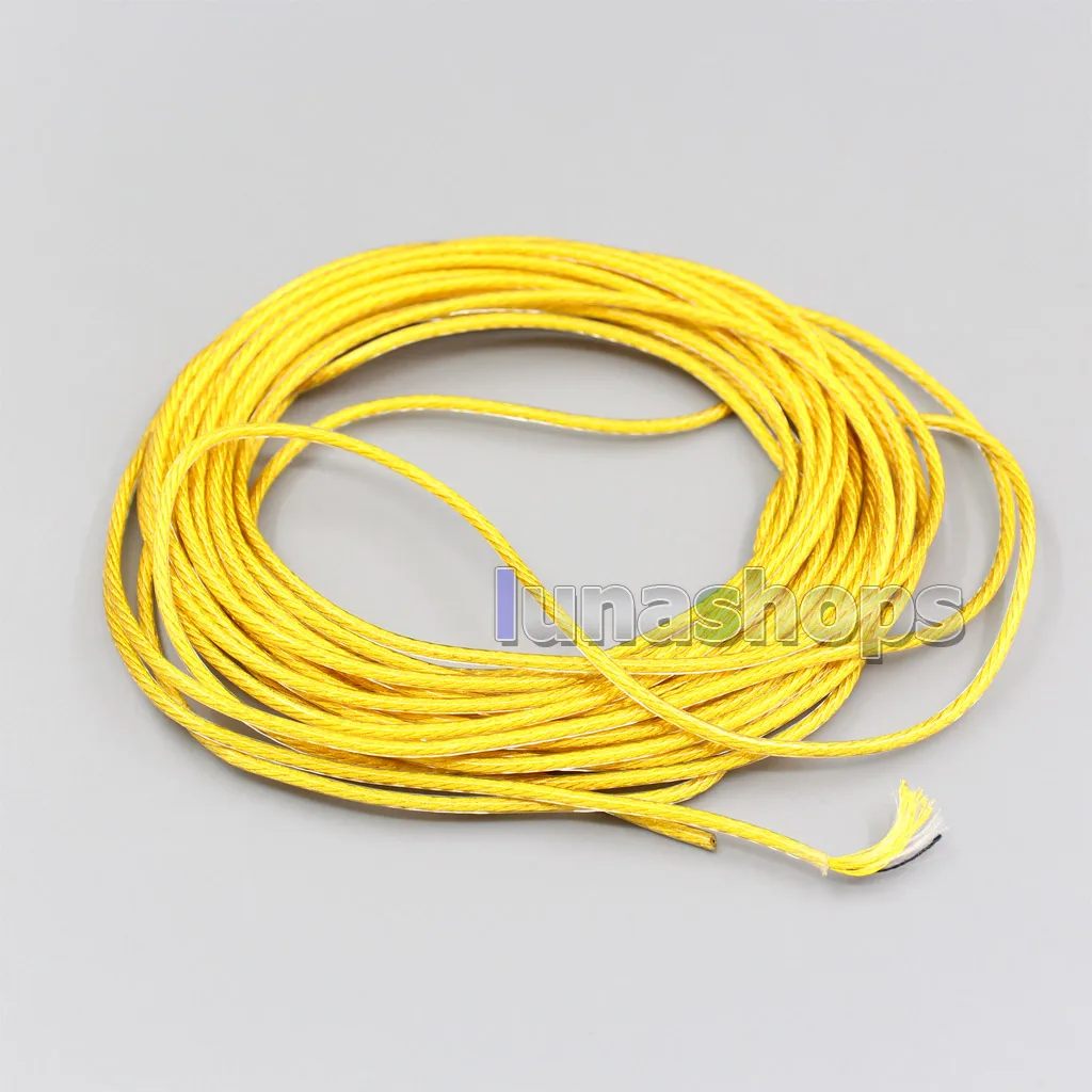 LN 007715   5m 180*0,05mm grafeno 7N OCC Cable de cobre DIY personalizado auriculares Cable único diámetro 1,8mm