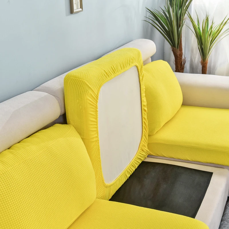 Sofa-Sitzkissenbezug Möbelschutz für Haustiere und Kinder Dehnbarer Waschbarer Abnehmbarer Überzug Sofabezug Sofaschoner