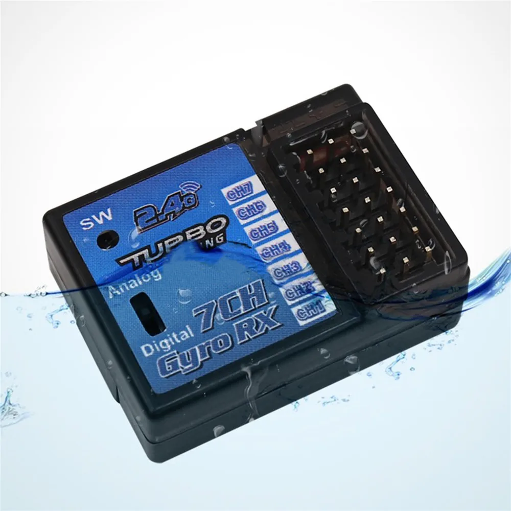 

2.4GHz Digital TB-RX200 7CH Receiver for Turbo Racing V3.1 System TB-TX2 Transmitter Parts