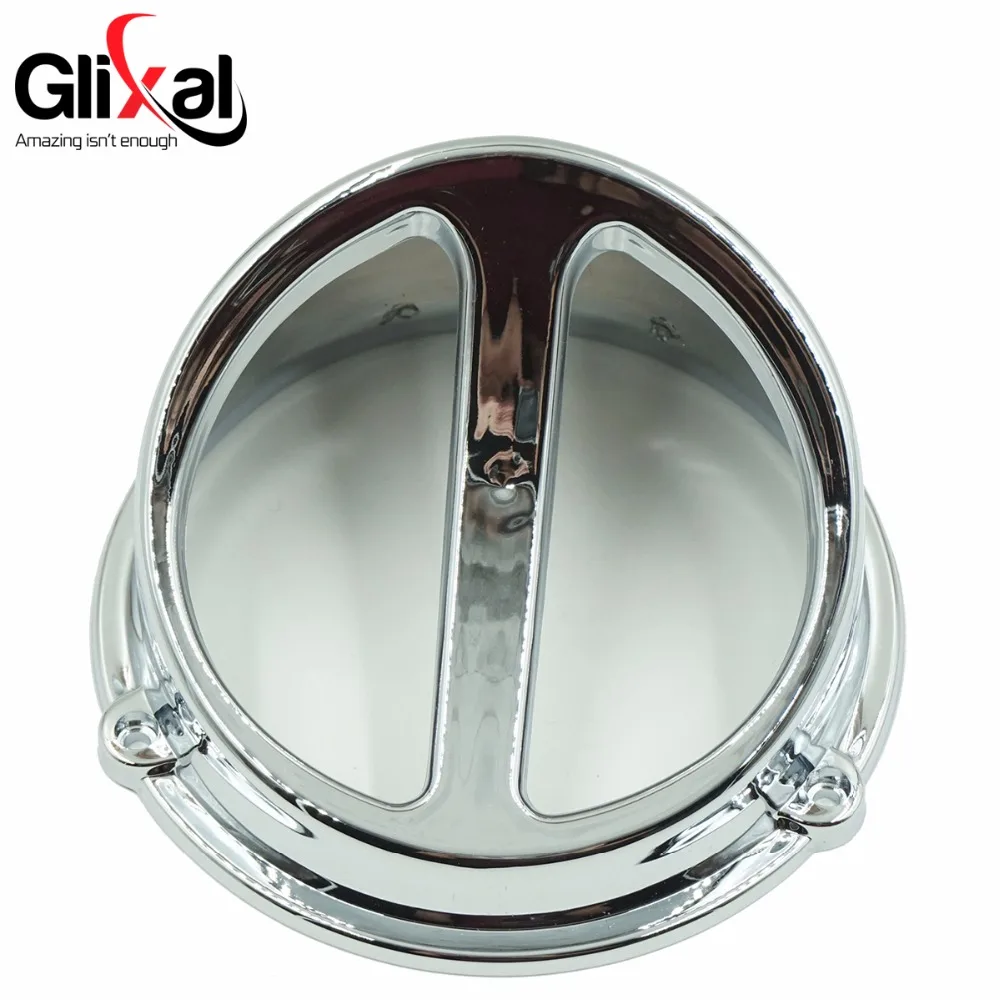 Glixal High Performance Chrome Fan Cover Air Scoop Cap Gy6 125cc 150cc Chinese Scooter 152QMI 157QMJ Engine