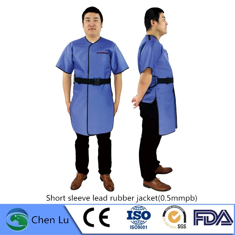 Genuine x-ray gamma ray protective clothing Hospital nuclear power plant radiological protection 0.5mmpb lead rubber coat