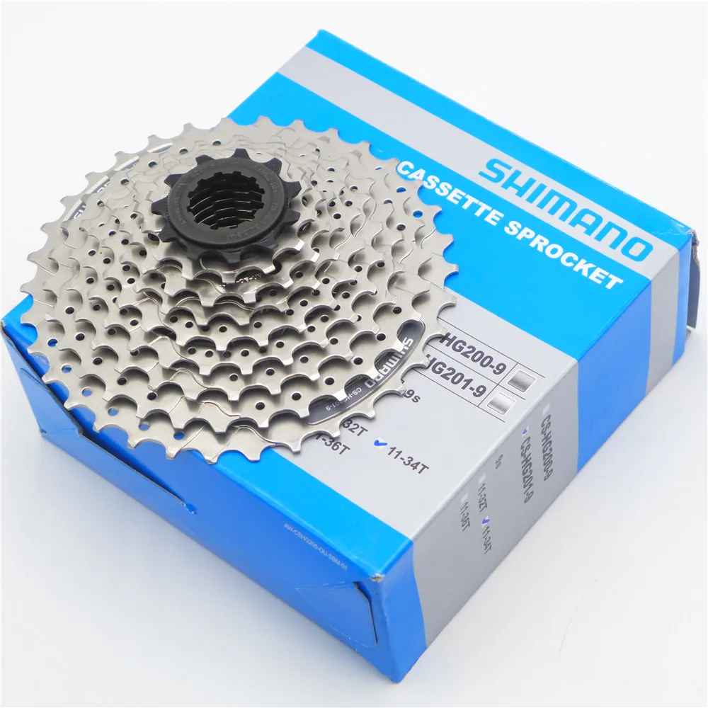 Shimano CS-HG201-9 MTB Mountain Bike 9 Speed Cassette Sprocket