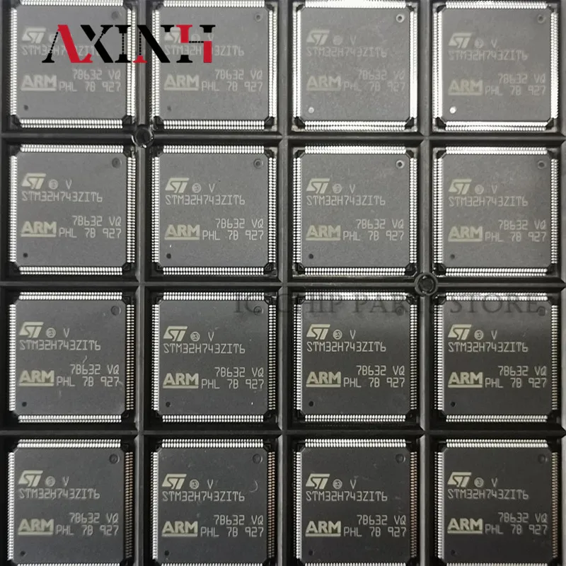 1 pièce, STM STM32 STM32H, LQFP-144 IC MCU, en stock