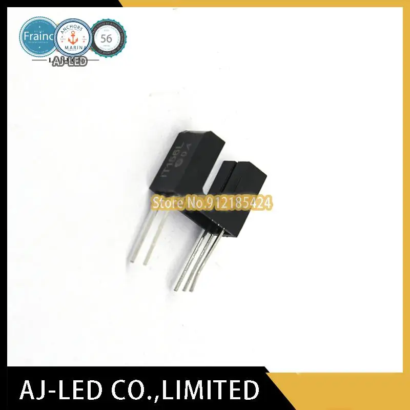 5pcs/lot IT156L slot type infrared photoelectric switch sensor slot width 5mm pass light low level Schmidt output 5 feet