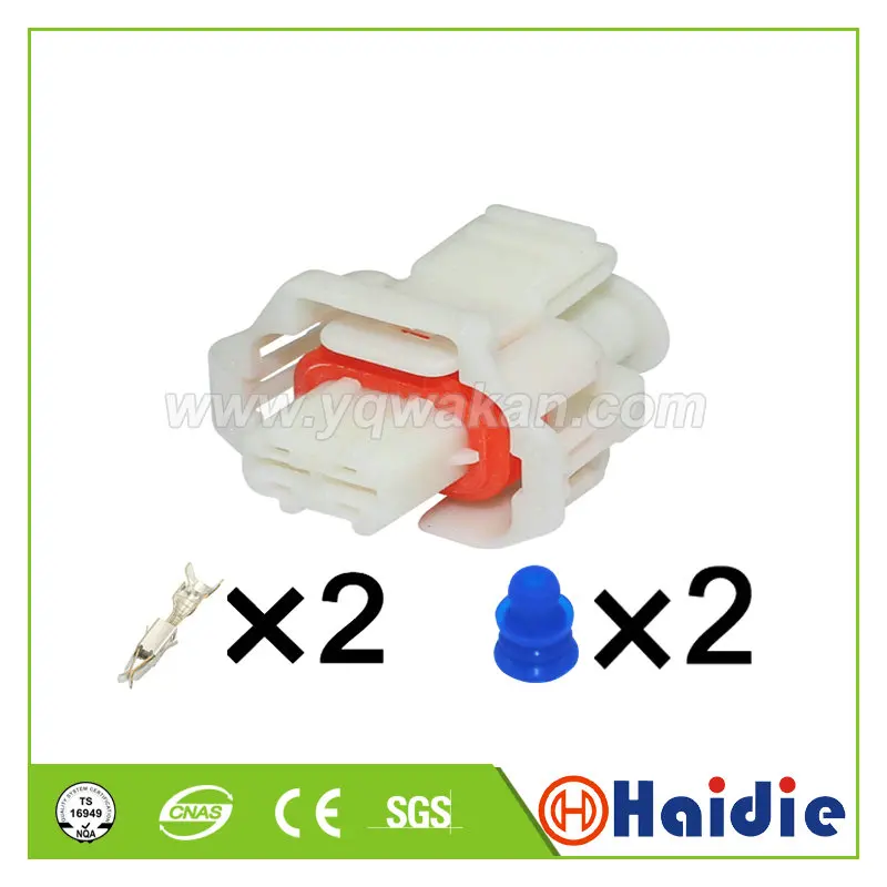 

5sets 2pin electric waterproof plug 1 928 404 213 automotive wiring harness connector white color 1928404213