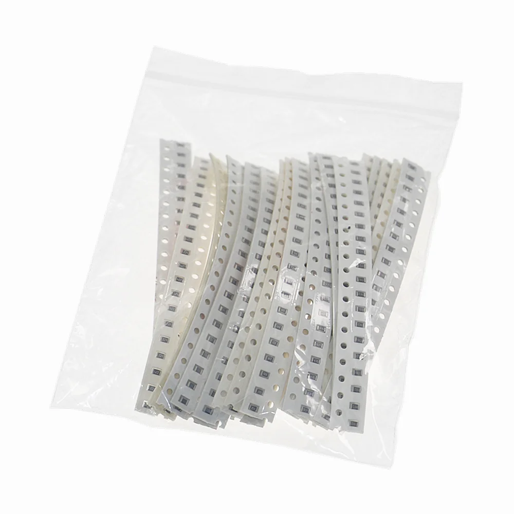 400pcs/lot 20 Values 5% 0.125W 0805 SMD Resistor 10ohm-1Mohm Assortment Kit set