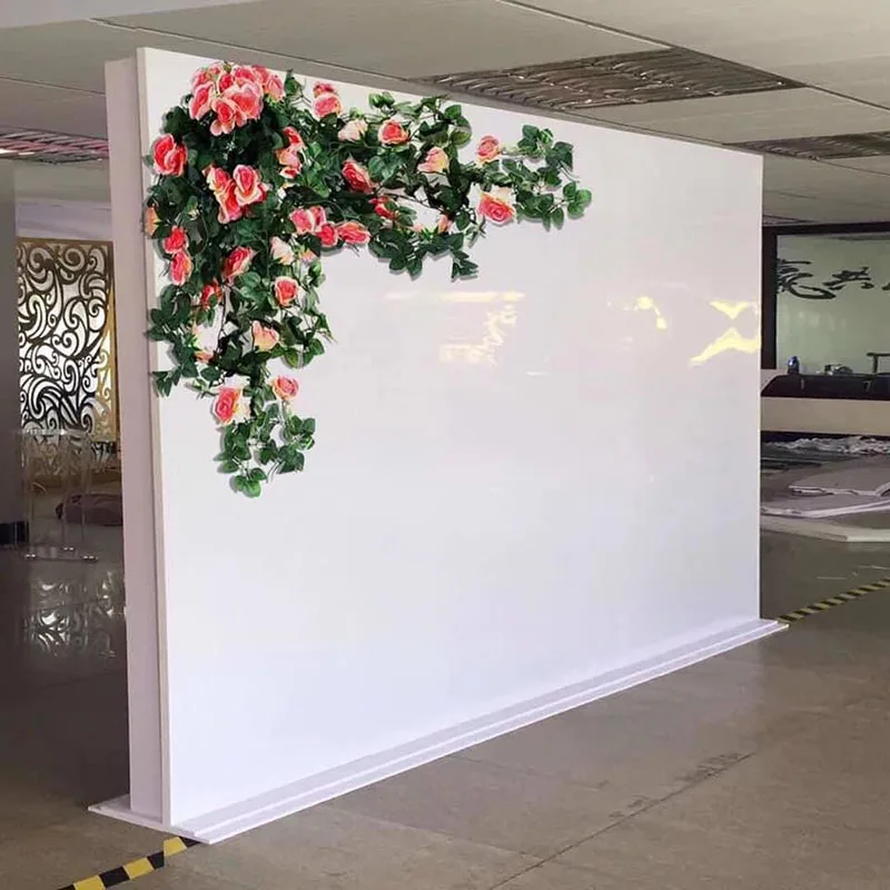 Wholesale Elegant Wedding Acrylic White Backdrop Event Stand Display For Wedding Decoration