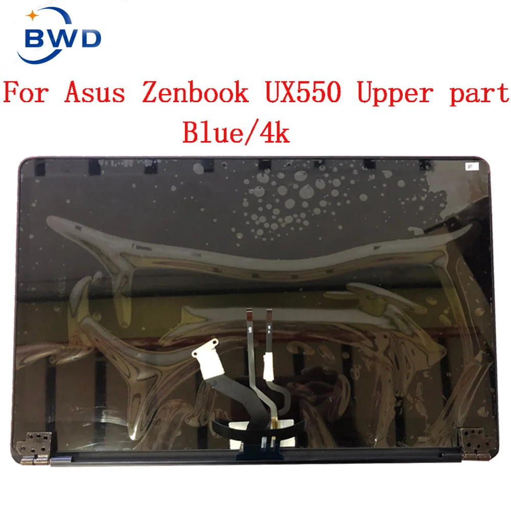 Imagem -02 - Tela Lcd de 15.6 Polegadas para Asus Zenbook Pro Ux550vd Ux550v Ux550 Touch Screen Peça Superior Fhd 1920x1080p e Uhd