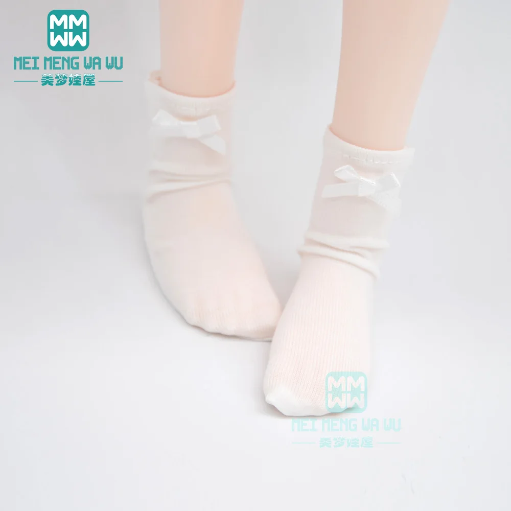 Boneka Aksesoris Fashion Kaus Kaki dari Multi Warna untuk 1/6 1/4 1/3 BJD Sd DD MSD Yosd Boneka