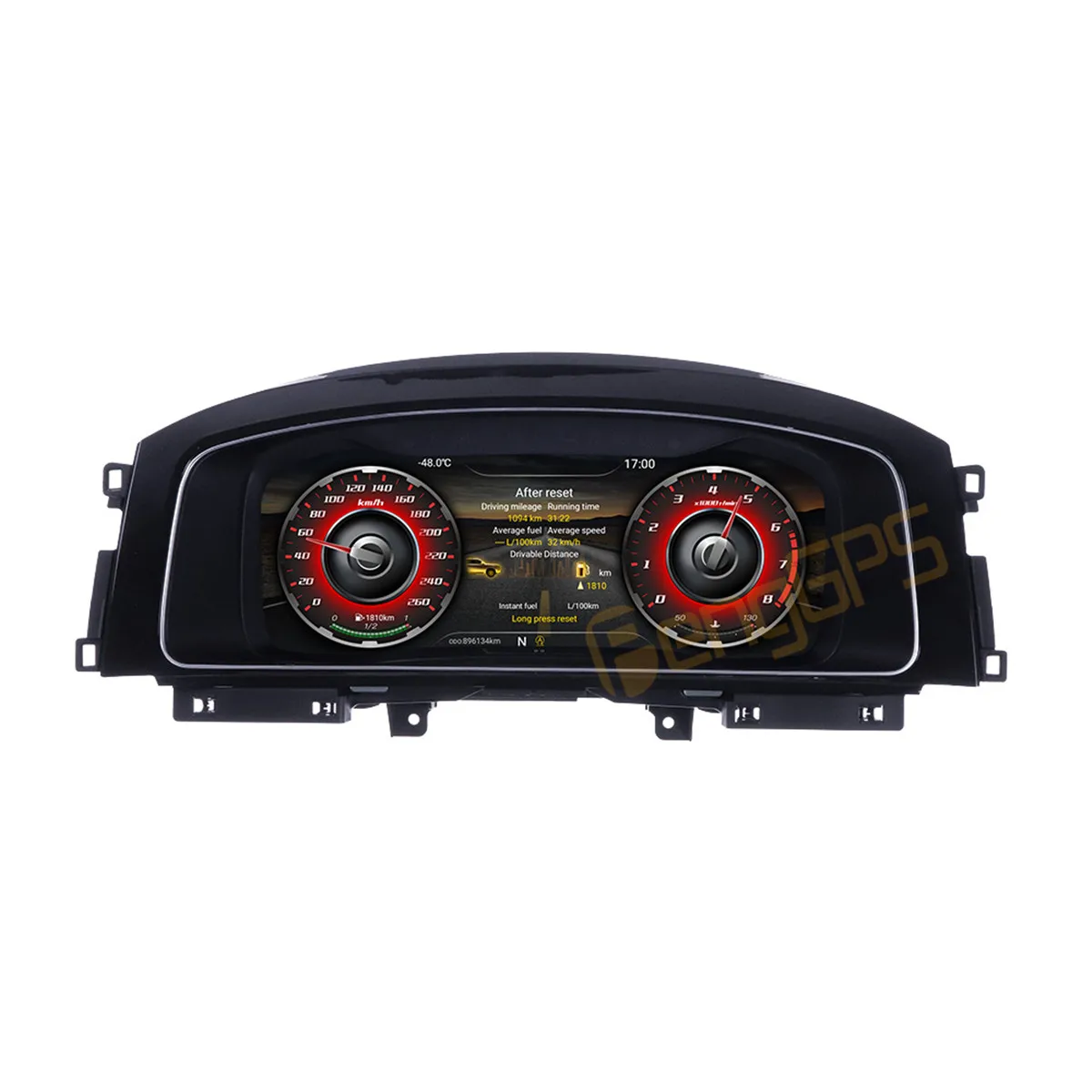 For Volkswagen Golf Car LCD Dashboard Player Digital Cluster Instrument Panel Multifunctional Speedometer Head unit