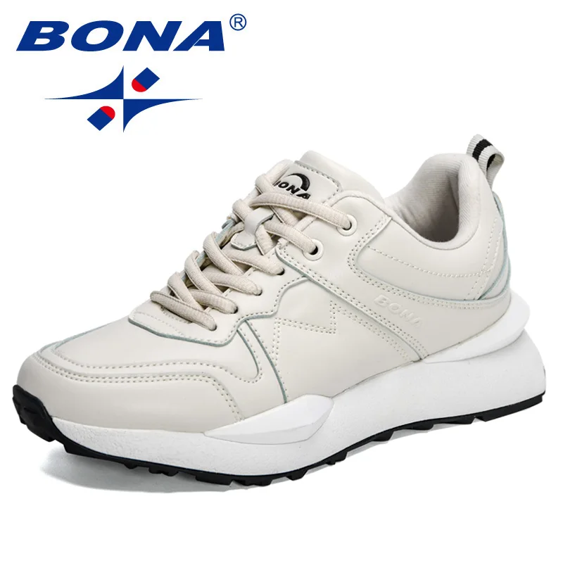 BONA 2022 New Designers Popular Sports Shoes Comfortable Running Shoes Women Outdoor Athletic Shoes Ladies Jogging Walking Shoes