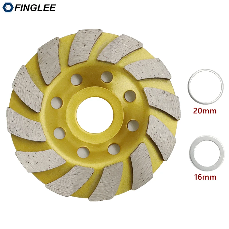 4inch/100mm Diamond Wheel Disc Bowl Grinding Cup Concrete Granite Marble Stone Polishing Pads Masonry Tools