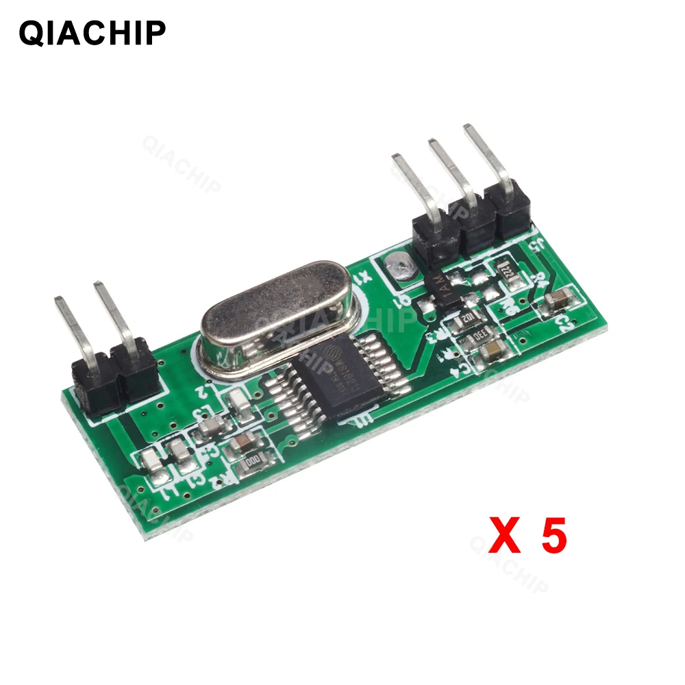 1 szt. 433 MHz uniwersalny moduł odbiornik RF superheterodyna UHF przełącznik zdalny demodulacji ASK/OOK 433.92Mhz