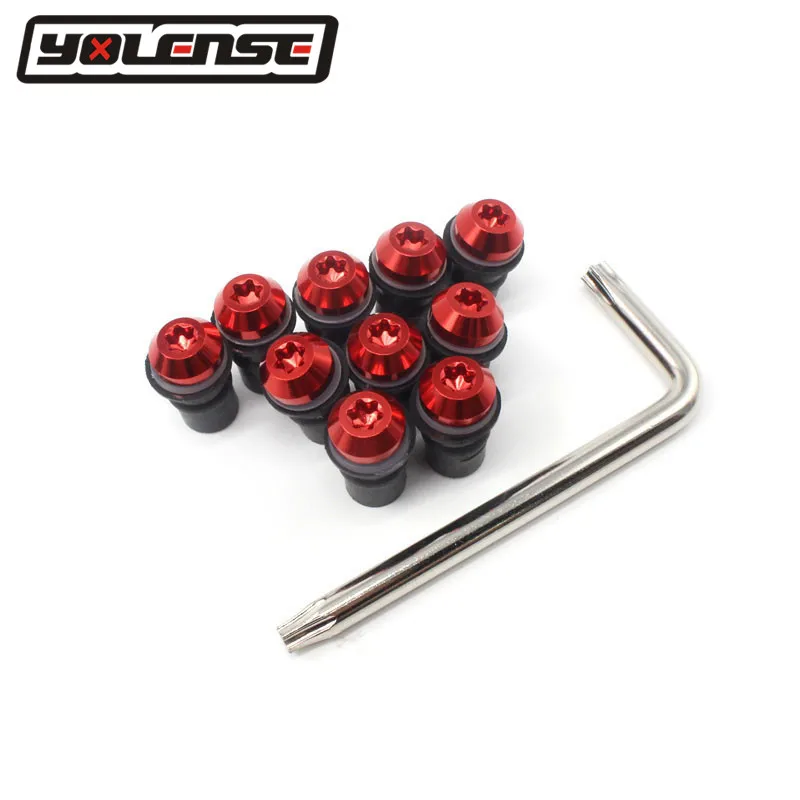 10PCS 5MM Universal Motorcycle Bolts Screws Kit Windscreen Windshield Cafe Racer Motocross For Ducati MONSTER 1098S MONSTER821