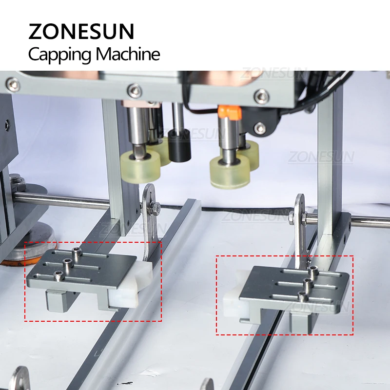 ZONESUN ZS-XG20 pulpit półautomatyczna butelka z rozpylaczem napój plastikowa butelka z zakraplaczem ograniczenie maszyny