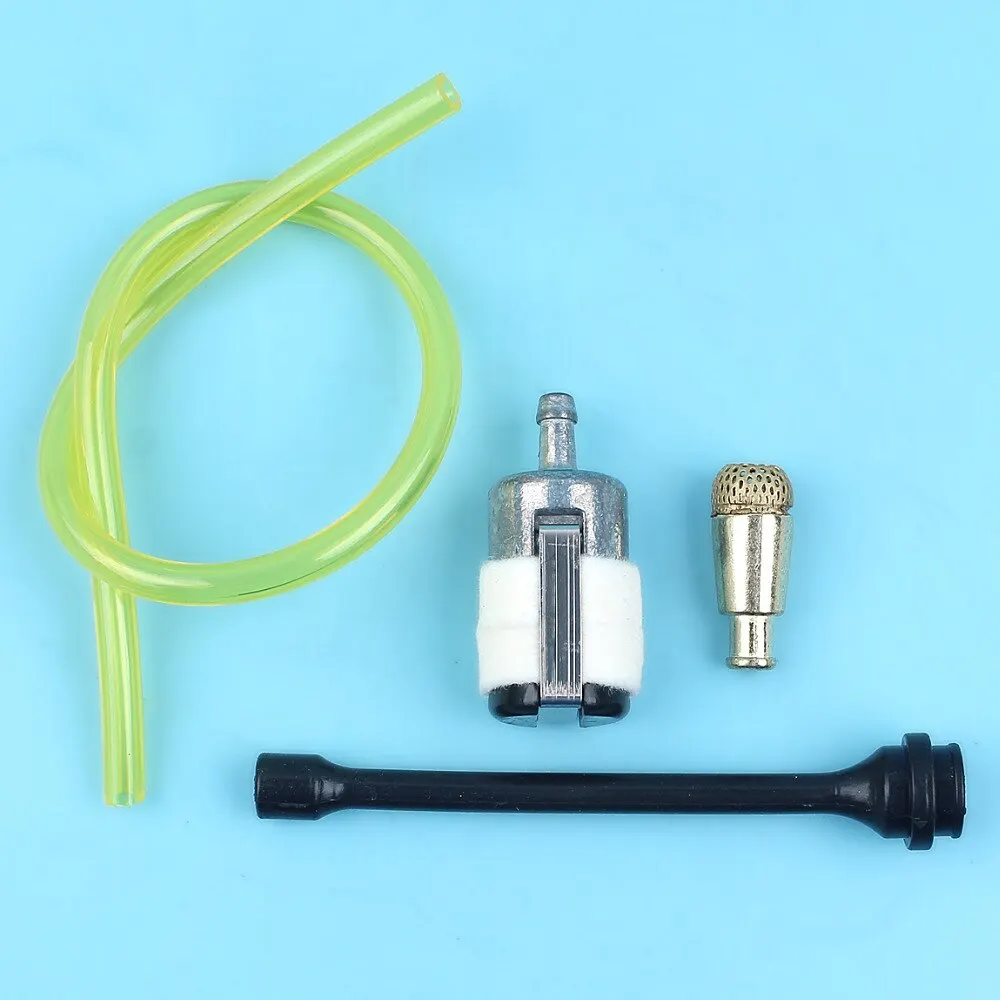 Set Selang & Filter Saluran Minyak Bahan Bakar Gas untuk HUSQVARNA 268 66 272 266 362 365 371 372 372XP 61 Suku Cadang Pengganti Gergaji Mesin