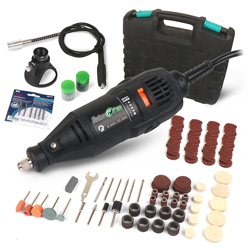 110V/220V Dremel Style Engraving Pen with Dremel Accessories Power Tools Electric Mini Drill DIY Grinding Machine Rotary Tools