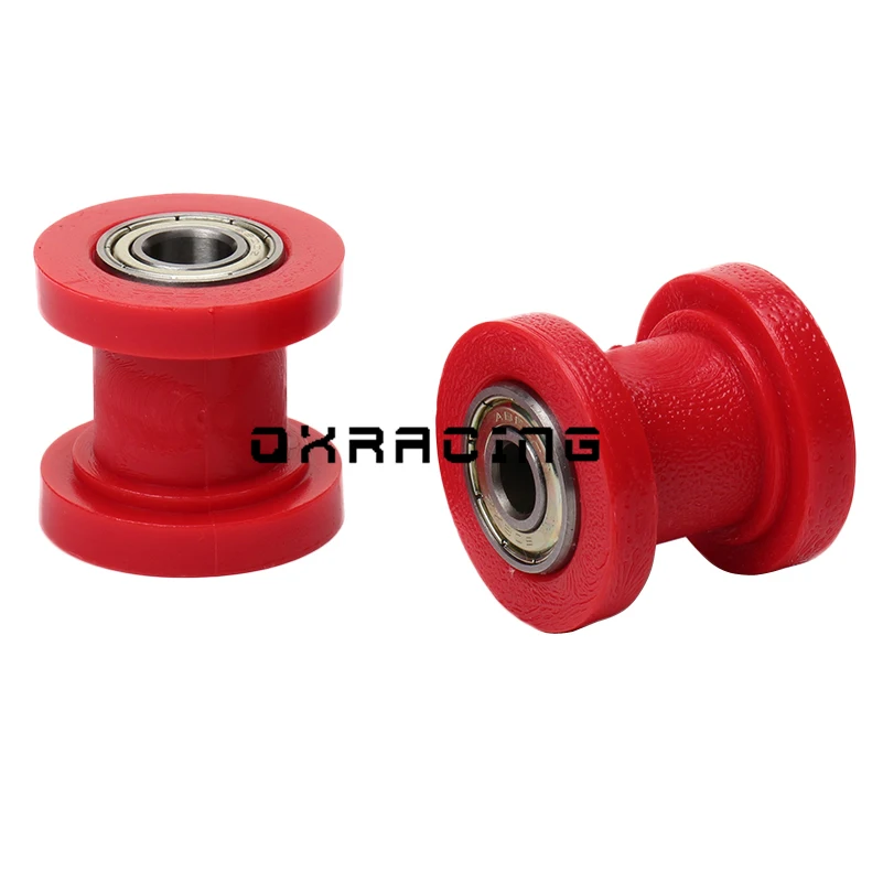 Motorrad 8/10mm Antriebskette Roller Pulley Rad Slider Spanner Rad GuideFür Enduro Motocross Pit Dirt Bike ATV CRF CR XR – Detail 3