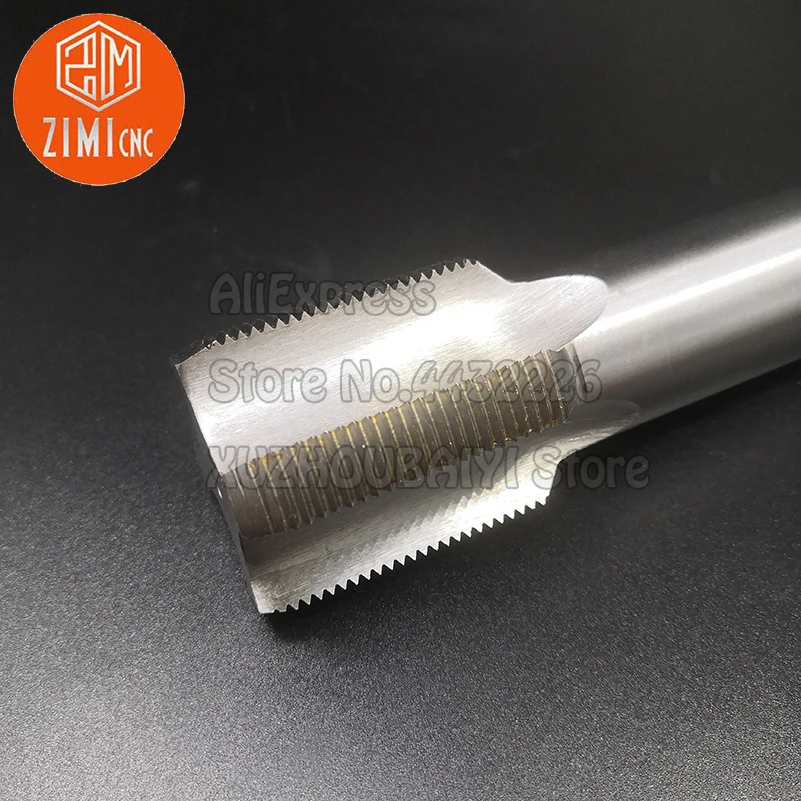 1pcs T1 3/8-18UNEF American-made Machine Tap High-Speed Steel Straight Groove Tap Tapping Drill Thread Cutting Threading Tool