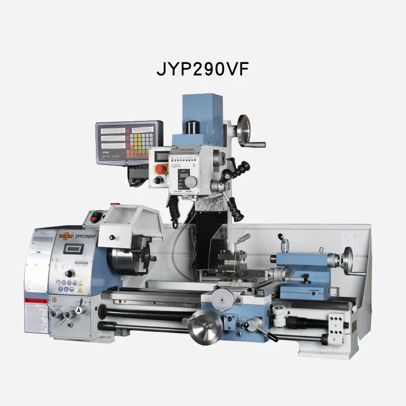 JYP290VF household lathe, small multi-function lathe, bench drill, turning, drilling and milling machine, metal milling machine