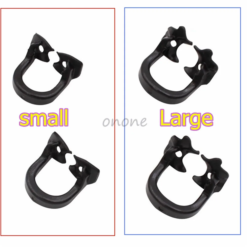 

4Pcs/set Most Popular Dental Rubber Dam Clamps Rubber Barrier Clip Resin Material For Dental Lab Instrument