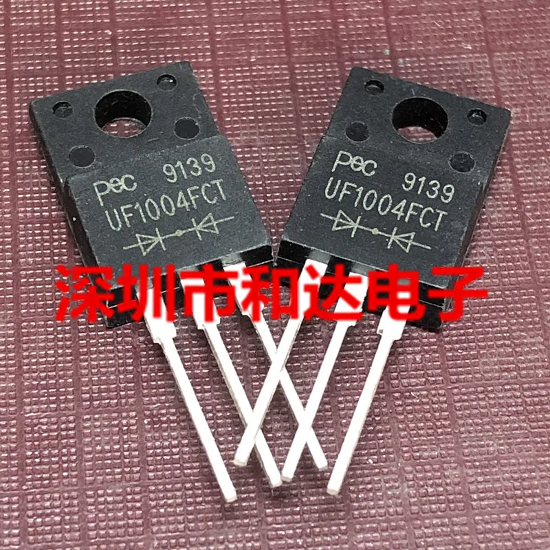 10pcs UF1004FCT F 400V 10A