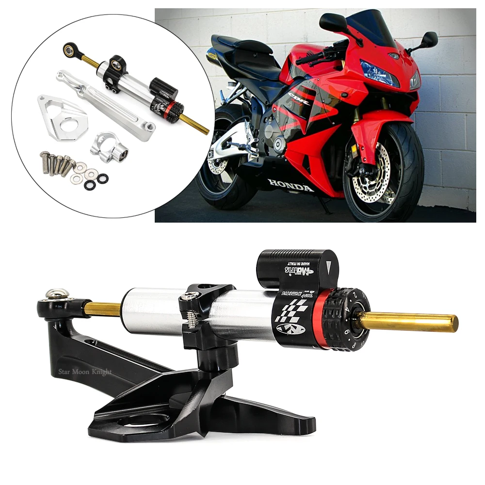 

Motorcycle Stabilizer Steering Damper Bracket Mount Kit For Honda CBR600RR CBR 600RR CBR 600 RR 2005 2006 Damper Support Kit