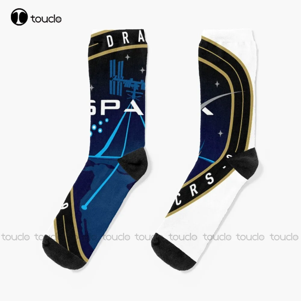 Space X Socks Men'S Socks Personalized Custom Unisex Adult Teen Youth Socks 360° Digital Print Christmas Gift Hd High Quality