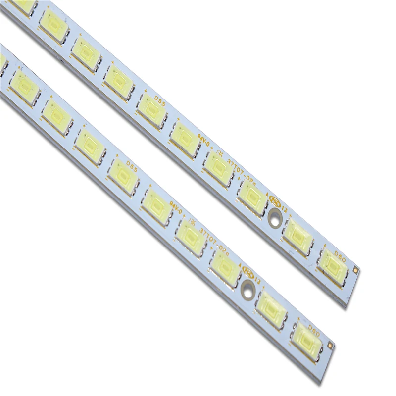 New 2 PCS/set 60LED 478mm LED backlight strip for LG 37LV3550 37T07-02a 37T07-02 37T07006-Y4102 73.37T07.003-0-CS1 T370HW05