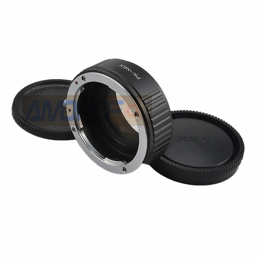 PK to NEX Focal Reducer Speed Booster Adapter for Pentax PK mount Lens to for Sony NEX E NEX-F3 NEX-7 NEX-5N NEX-C3 NEX-3