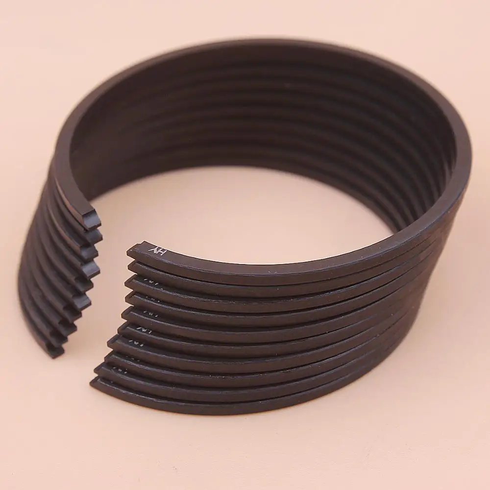 10pcs/lot 43mm x 1.5mm Piston Rings For MITSUBISHI TL43 Strimmer Trimmer Mower Engine Part