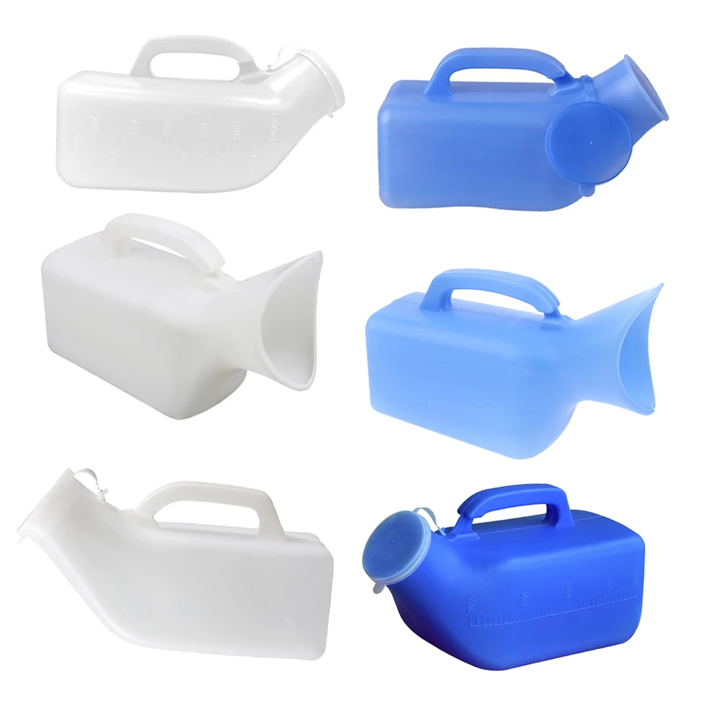 Mini Portable Mobile Urinal Toilet Pee Bottle for Woman Men Travel Outdoor Camping Car Urine Bottle For Journey Travel Kit