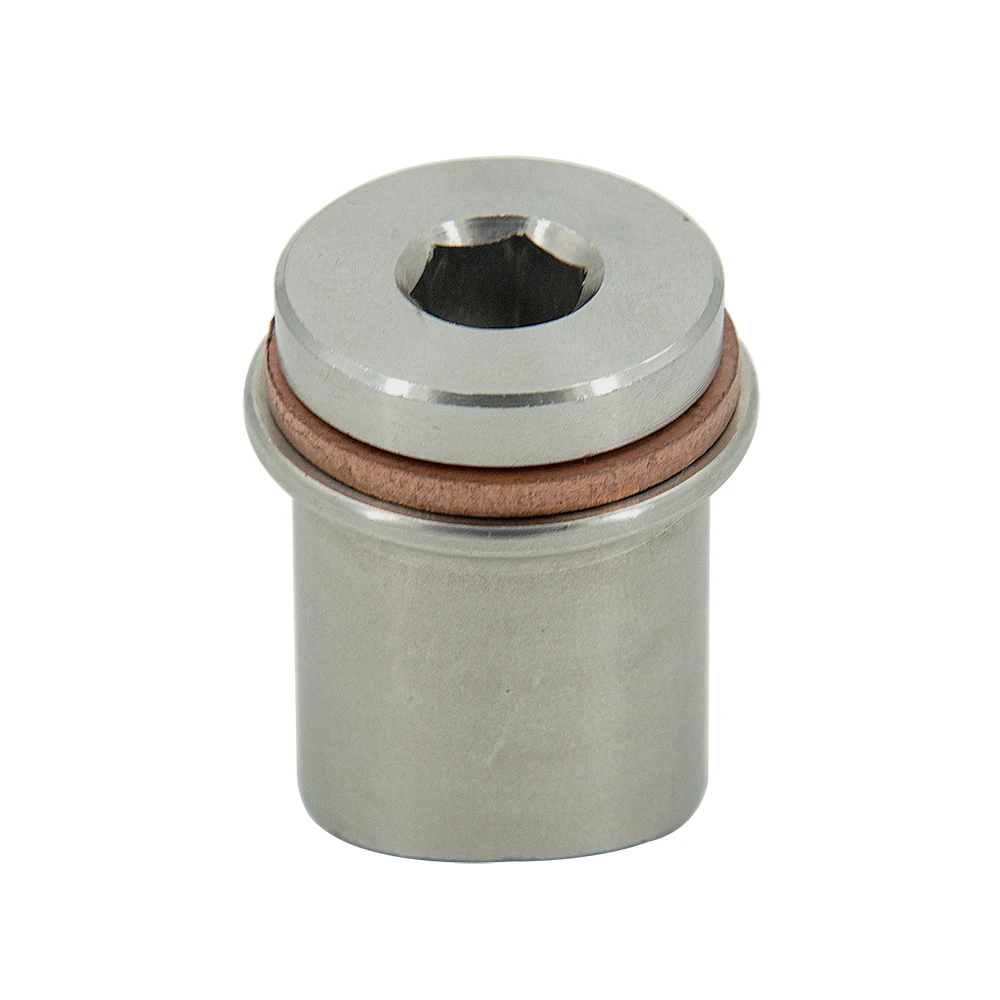 Universal O2 Lambda Oxygen Sensor Stepped Mounting Boss And blanking Plugs SS304 Adapter M12*1.25 Thread Nut Bung