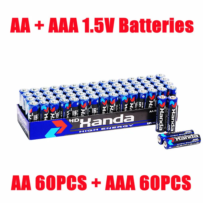 AA AAA No. 7/5 carbon zinc manganese1.5v children's toy ordinary R6 R03dry battery source wholesale manufacturer No. 5/7 battery