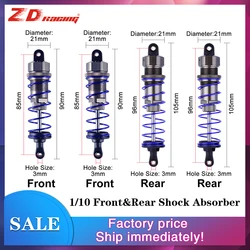 2Pcs ZD Racing 105mm Front Raer Shock Absorber Damper Suspension for 1/10 RC HSP Redcat HPI Hobao Buggy RC Cars Trucks Parts