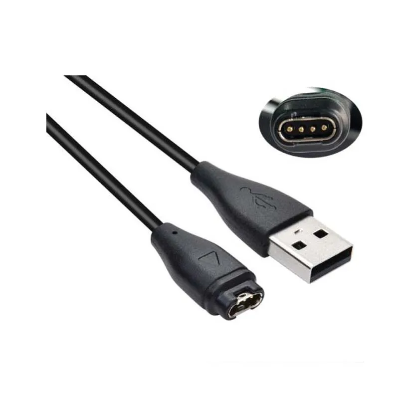 قاعدة شاحن USB لـ Garmin fenix 6 6s 6x كابل شحن مغناطيسي سلك نقل البيانات محول الطاقة لـ Vivoactive 3 4 venu