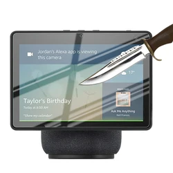 Paquete de vidrio templado para Amazon Echo Show 5, 8, 10, Protector de pantalla para Echo Show 5, 1 paquete