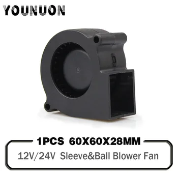 1 adet 12V 24V 6028 6cm 60mm hava fanı DC Turbo santrifüj soğutma soğutucu hava fanı 60x60x28mm DC Turbo Blower soğutucu hayranları
