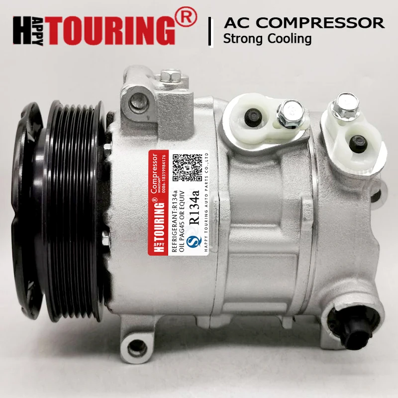 Novo compressor ac para Chrysler Sebring Dodge Journey Avenger Grand 55111408 AD AD 55111408 AE 55111408 AC 55111410 AD AD 447190 -6862