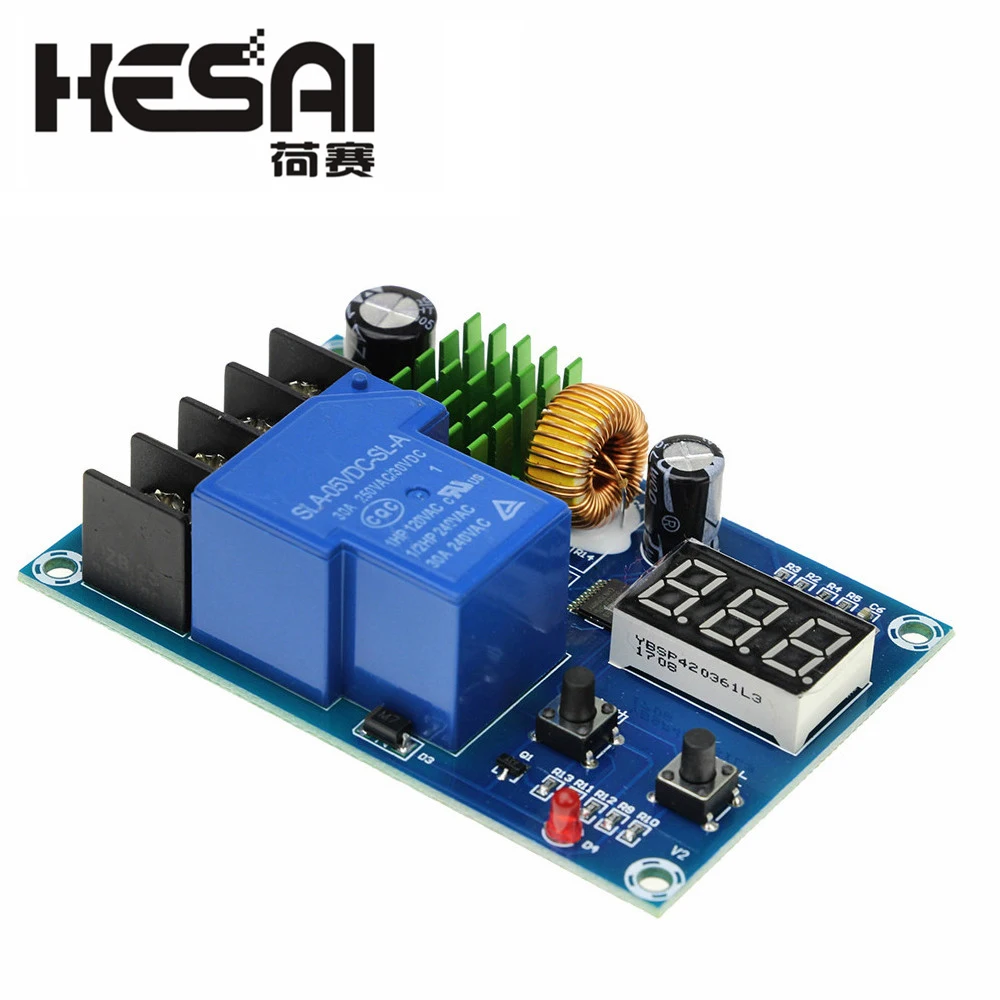 XH-M604 Battery Charger Control Module DC 6-60V Storage Lithium Battery Charging Control Switch Protection Board