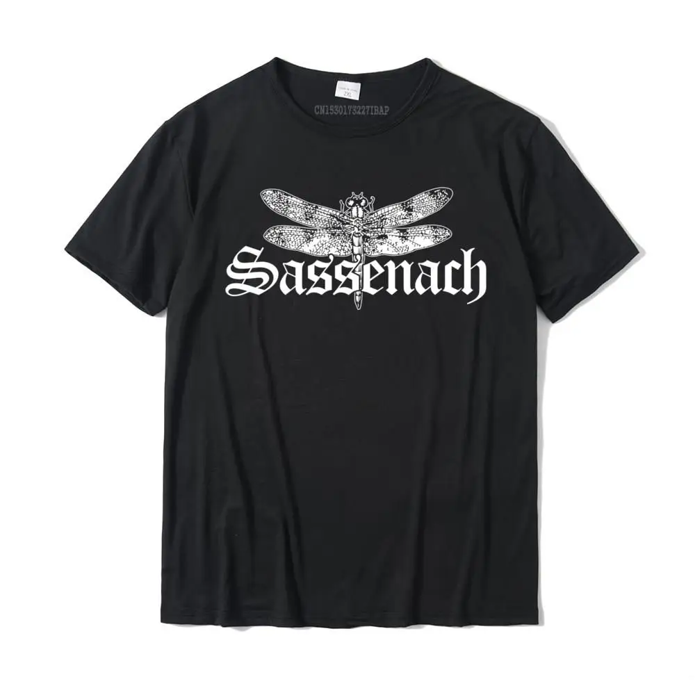 Outlander Short Sleeve Shirt Dragonfly Sassenach Shirt Trendy Company Mens T Shirt Autumn Tees Cotton Street