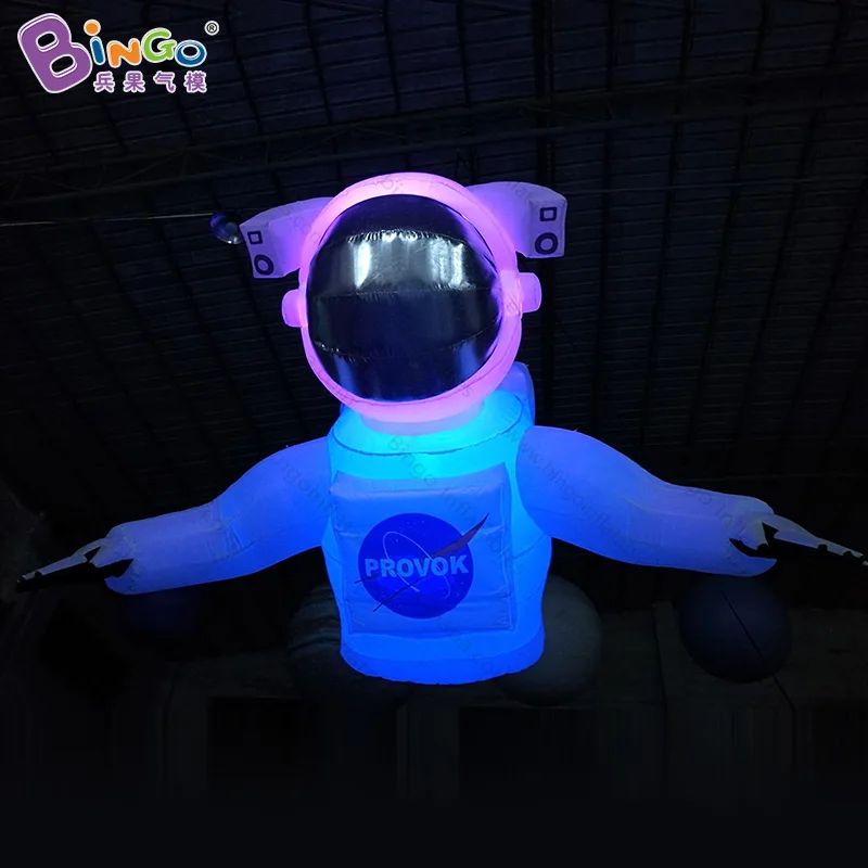 

Personalized 2.5 meters inflatable astronaut with LED lighting for stage decoration / astronaut balloon toys