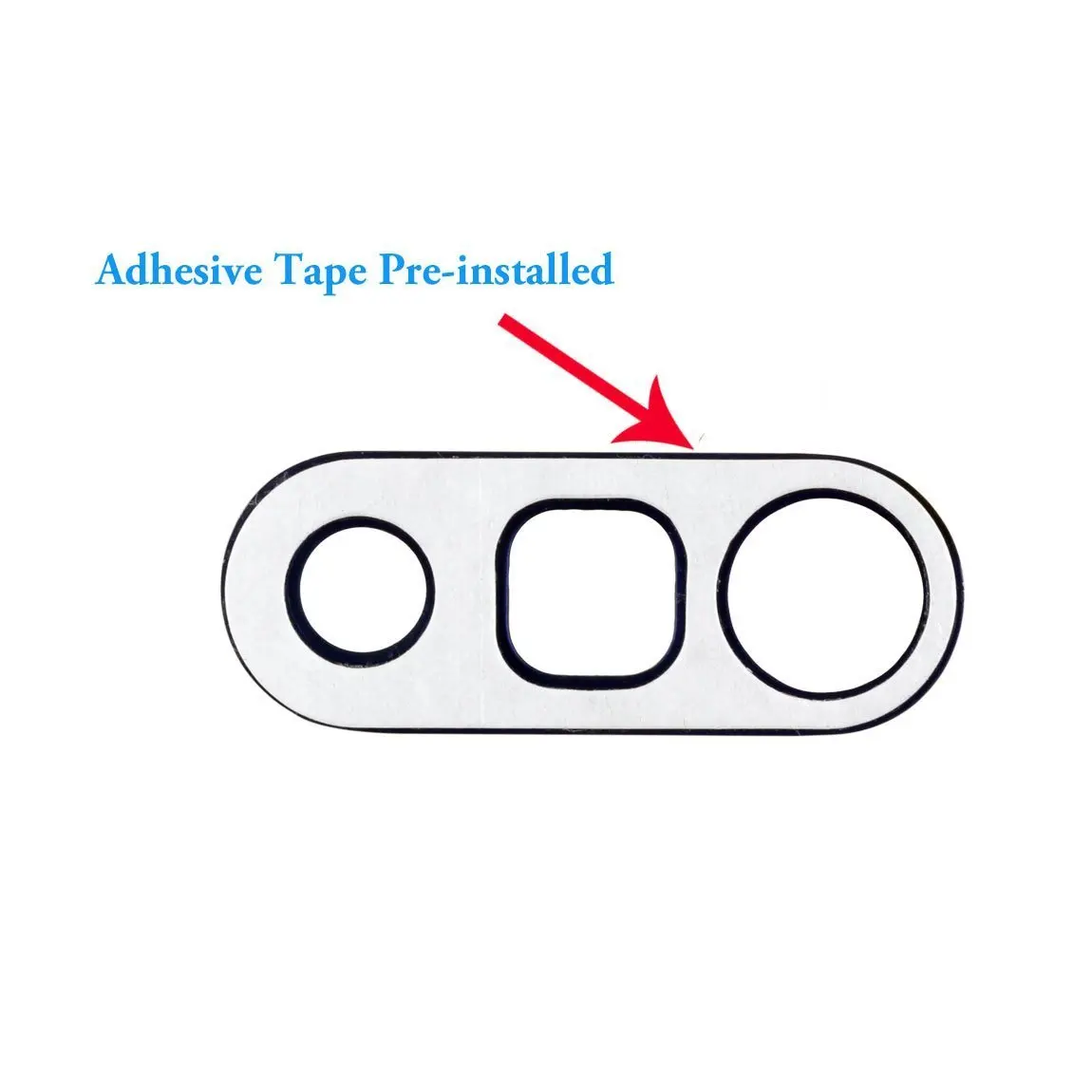 كاميرا زجاج عدسة غطاء استبدال مجموعة أدوات ل LG G5 غالاكسي نوت 8 غالاكسي S9 مع لاصق 2 حزمة