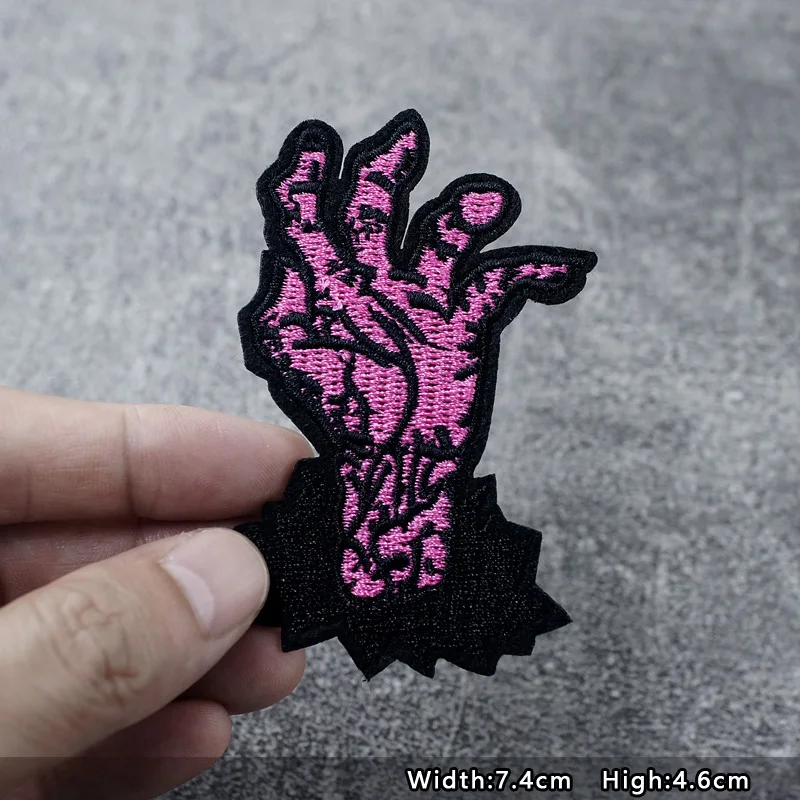 Bands Iron On Patches Apparel Sewing Fabric Handmade Appliques For Clothing Punk Rock Stickers Badges Parche