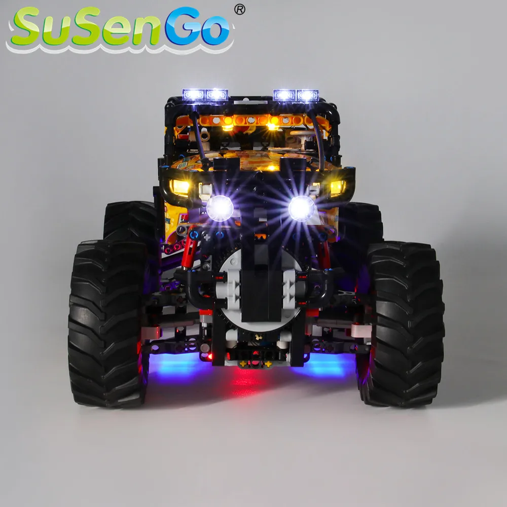 

SuSenGo LED Light kit for 42099 4X4 X-treme Off-Roader Building Blocks Set (NOT Include the Model) Bricks Toys for Children