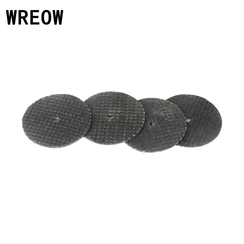 10pcs/set 32mm Metal Cutting Disc Grinder Rotary Tool Kit Resin Circular Saw Blade Wheel Cutting Sanding with 2pc Mandrel tool