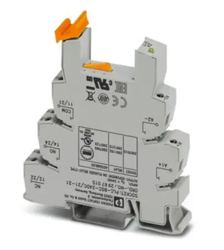 10 pcs PLC-BSC-24DC/21-21 2967015 Relay base